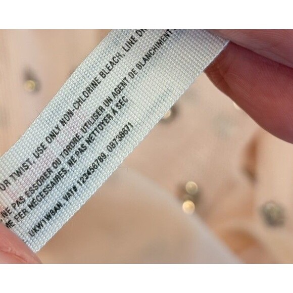 Intimately Free People Want To Have Fun Glitter Polka Dot Maxi Dress Size S Peac - Picture 8 of 11